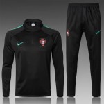 Portugal Sweat de Treino Conjunto 2018 Preto